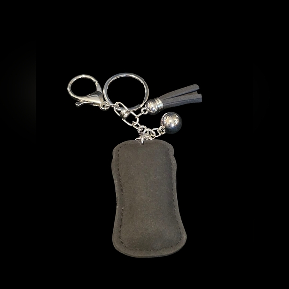 Diet Cola Red and Silver Rhinestone Bag Charm / Keychain - Picture 3 of 3